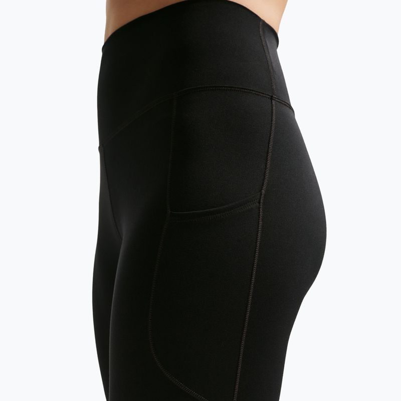 Дамски клин за тренировка Nike One High-Waisted 7/8 black/white 5