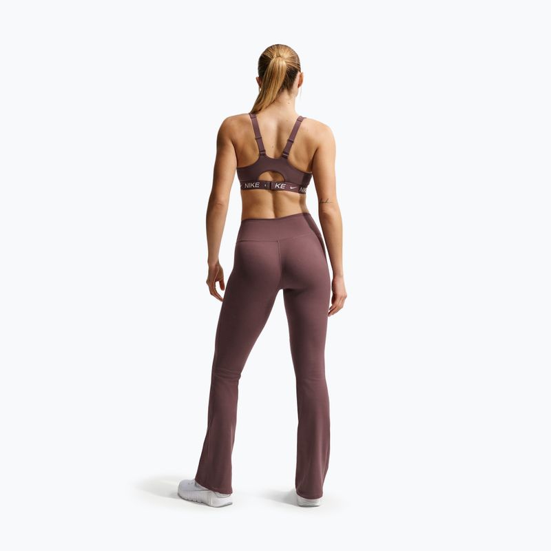 Дамски клин Nike One High Waisted Flared tattoo/white 3