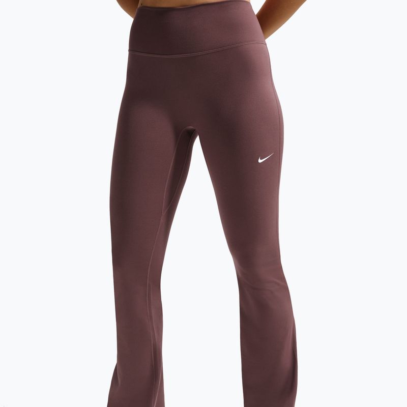 Дамски клин Nike One High Waisted Flared tattoo/white 5