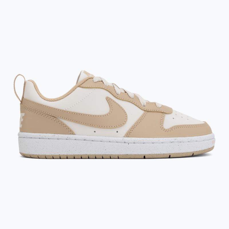 Детски обувки Nike Court Borough Low Next Bloom phantom/white/linnen 2