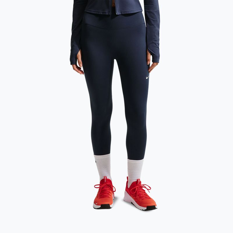Дамски клин Nike One midnight navy/white
