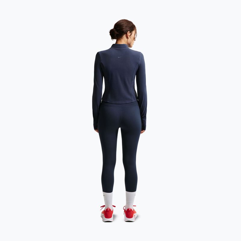 Дамски клин Nike One midnight navy/white 3