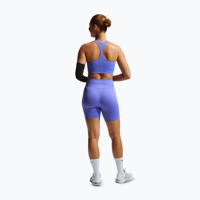 Дамска тениска Nike Pro Seamless Dri-Fit Cropped sapphire 3
