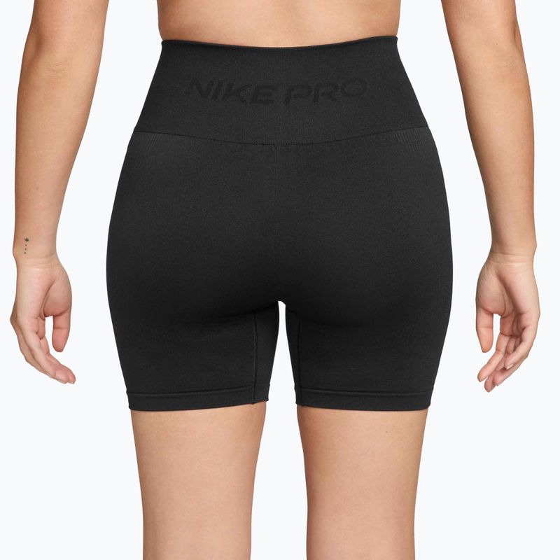 Дамски шорти Nike Pro Seamless High-Waisted Biker 5“ black 2