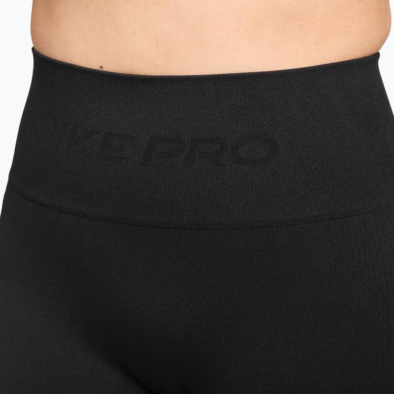 Дамски шорти Nike Pro Seamless High-Waisted Biker 5“ black 4