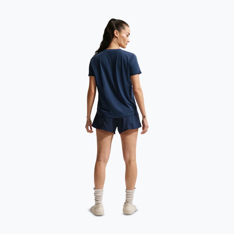 Дамска тренировъчна тениска Nike One Classic midnight navy/white 3