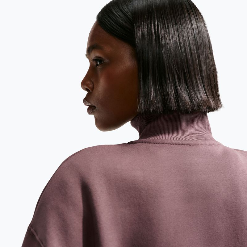 Дамски суитшърт Nike Sportswear Phoenix Fleece 1/2 Zip Cropped tattoo/sail 5