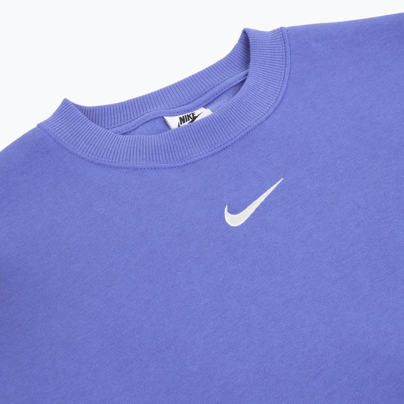 Дамски суитшърт Nike Sportswear Phoenix Fleece Crewneck light medium blue/sail 9