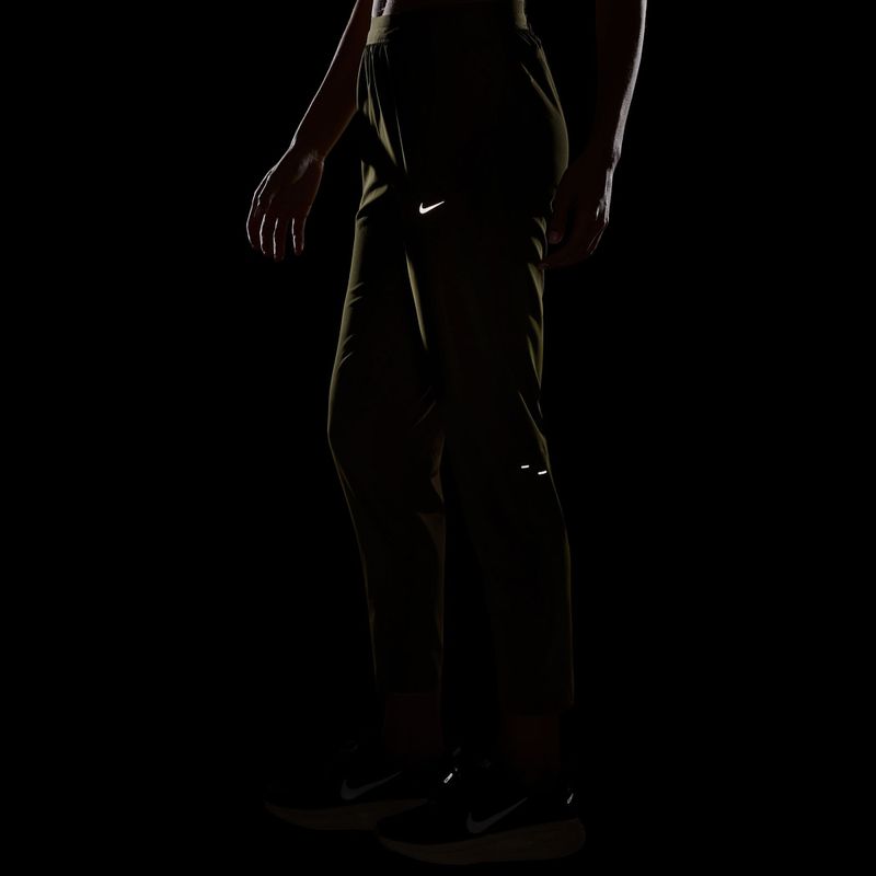 Дамски панталони за бягане Nike Tempo Dri-Fit Mid-Rise 7/8 olive flak 4