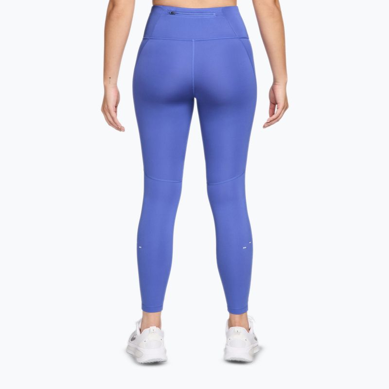 Дамски клин за бягане Nike Tempo High-Waisted 7/8 sapphire 2