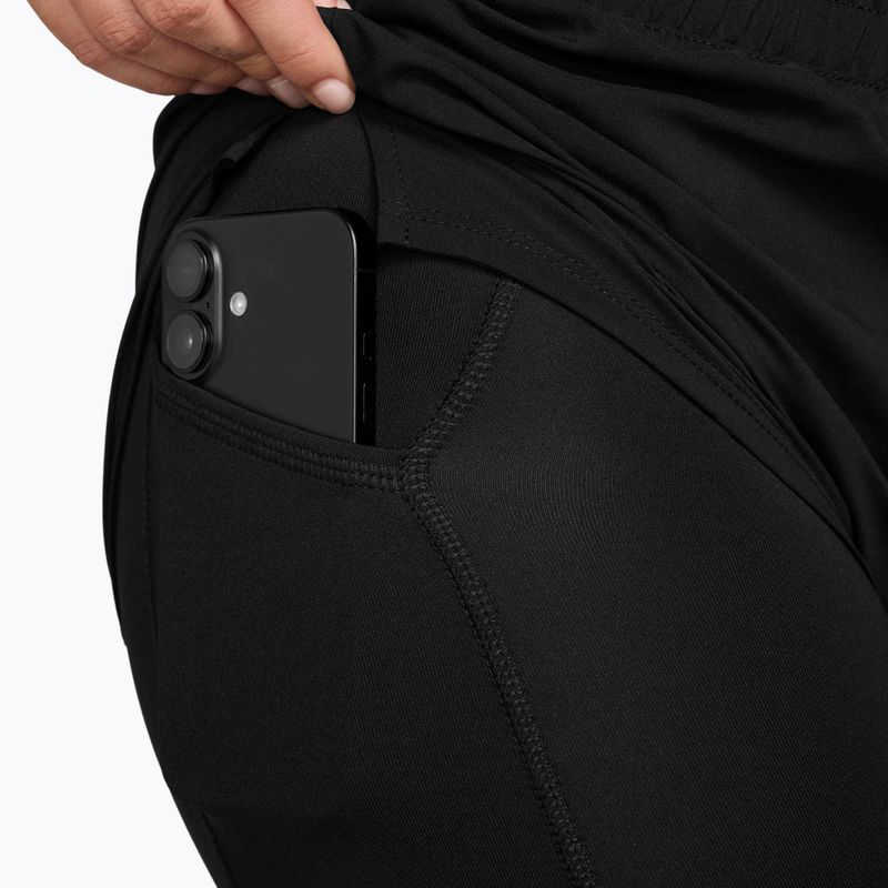 Дамски шорти за бягане Nike One Dri-FIT 2IN1 black/white 4