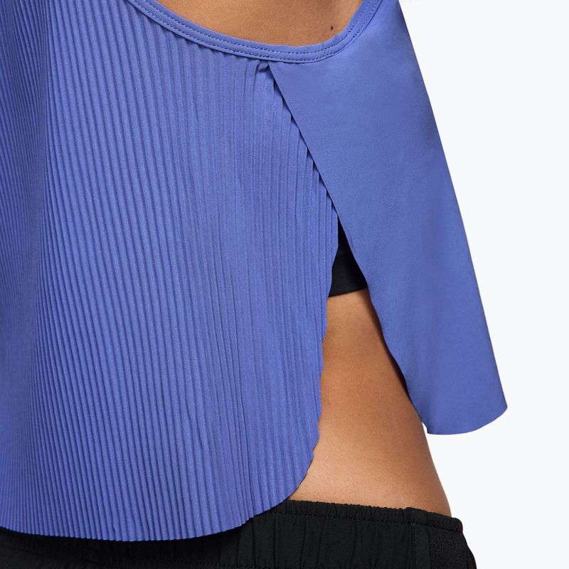 Дамска тениска за бягане Nike AeroSwift Dri-Fit ADV Cropped Tank Top off sapphire/black 3