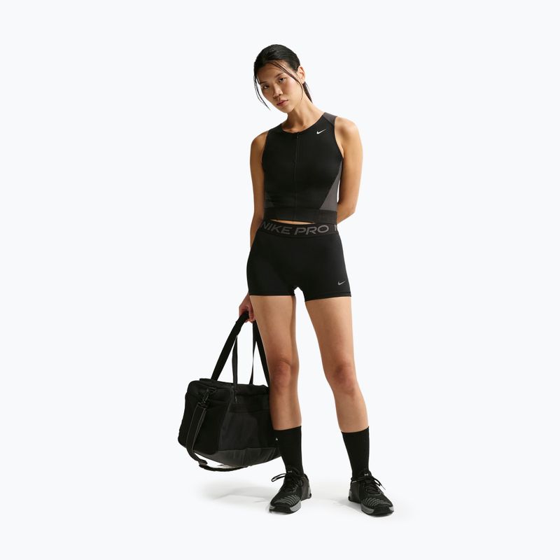 Дамска тренировъчна тениска Nike Pro Dri-Fit black/anthracite/white 2