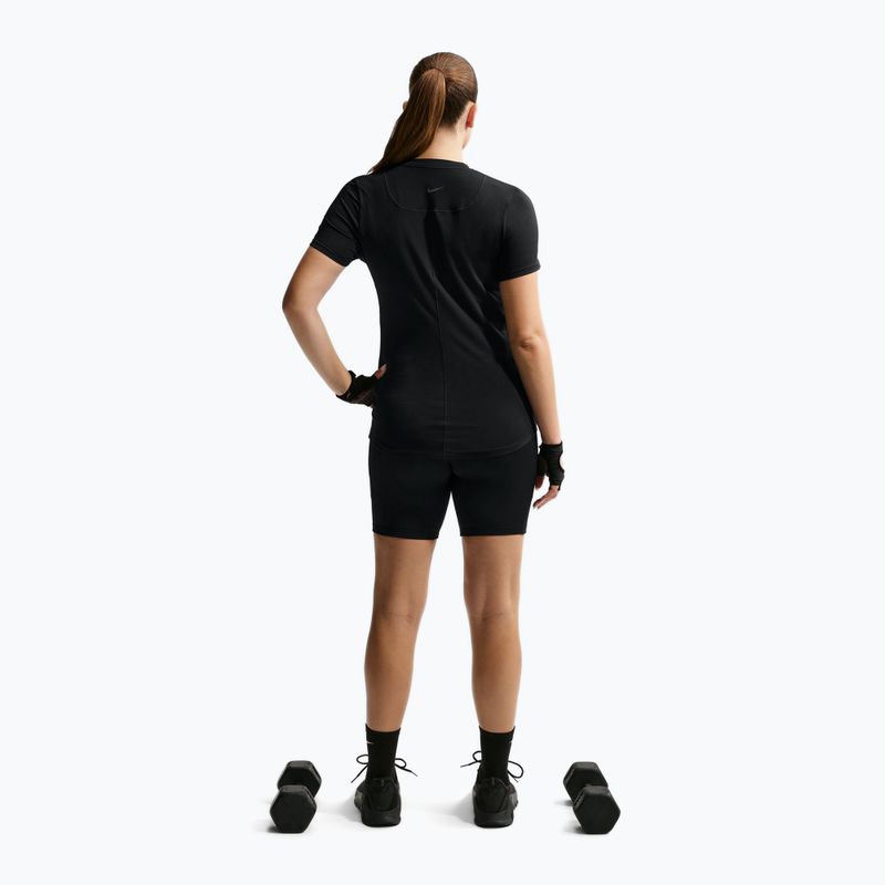 Дамски шорти Nike One Maternity High-Waisted 8" black/white 3