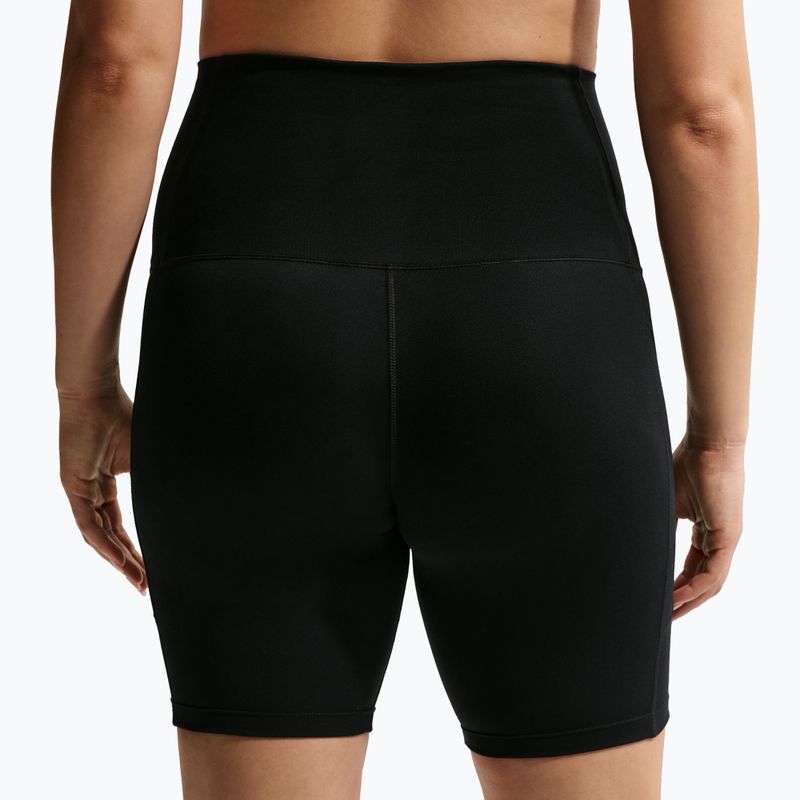 Дамски шорти Nike One Maternity High-Waisted 8" black/white 6