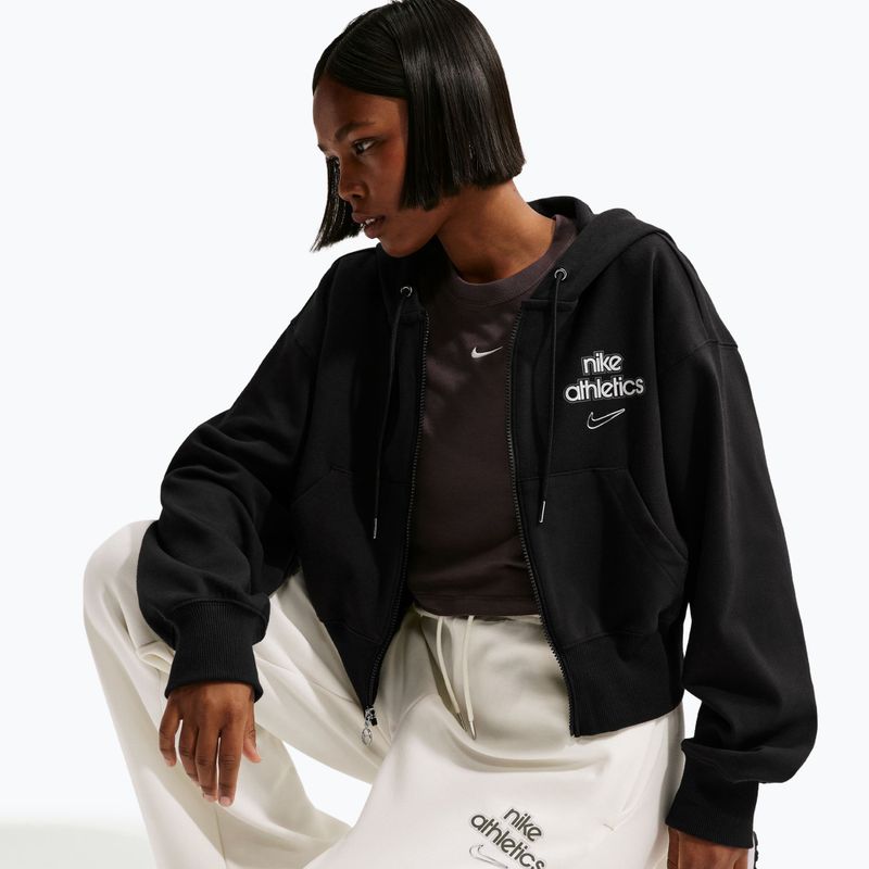 Дамски суитшърт Nike Phoenix Full-Zip Hoodie black 5