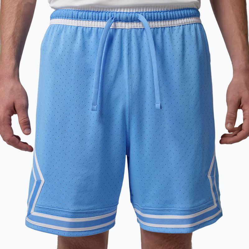 Мъжки баскетболни шорти Jordan Mesh Diamond 4" university blue/white/white