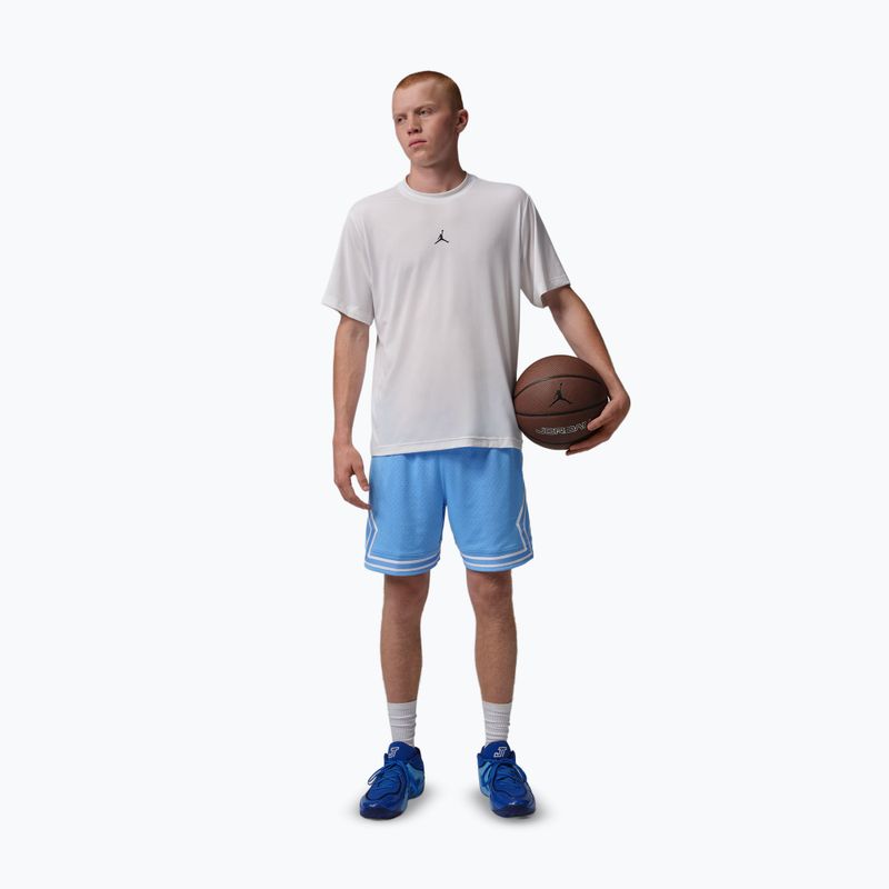 Мъжки баскетболни шорти Jordan Mesh Diamond 4" university blue/white/white 2