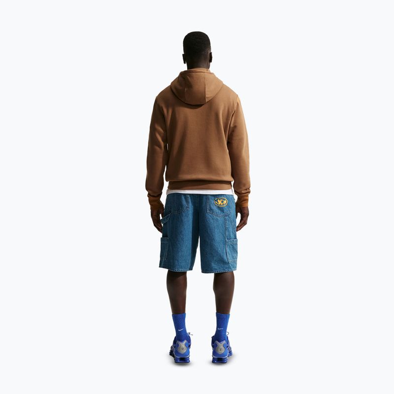 Мъжки суитшърт Nike Club Pullover Hoodie ale brown/ale brown/white 3