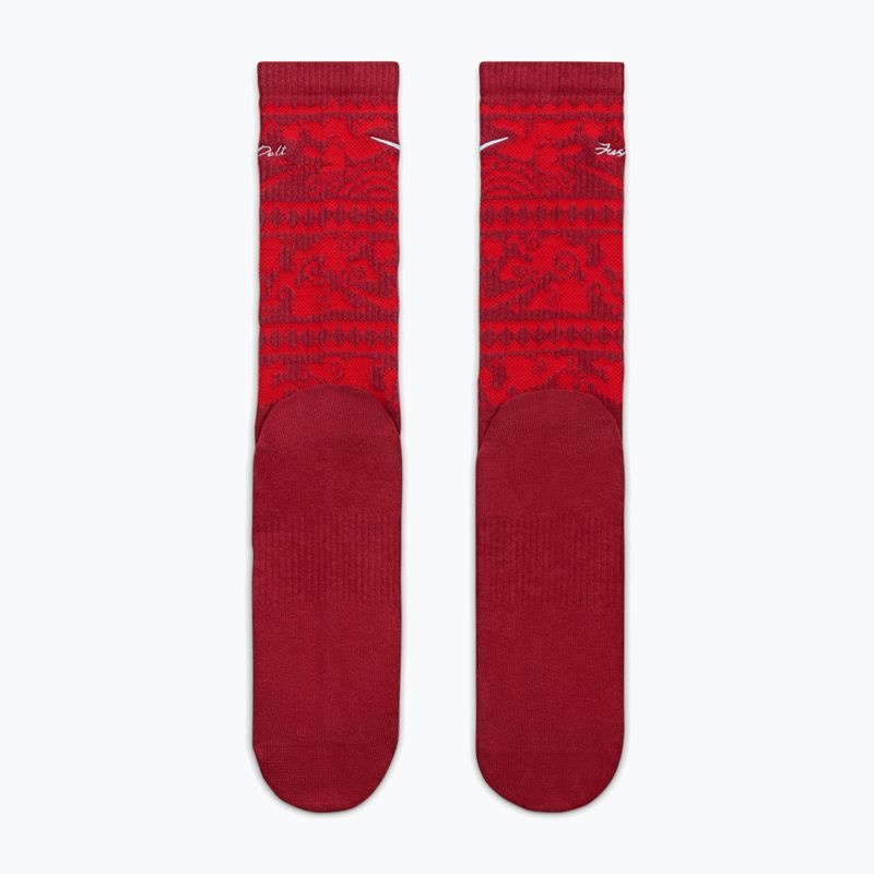 Чорапи Nike Everyday Plus Cushioned Crew team crimson/metallic silver 3