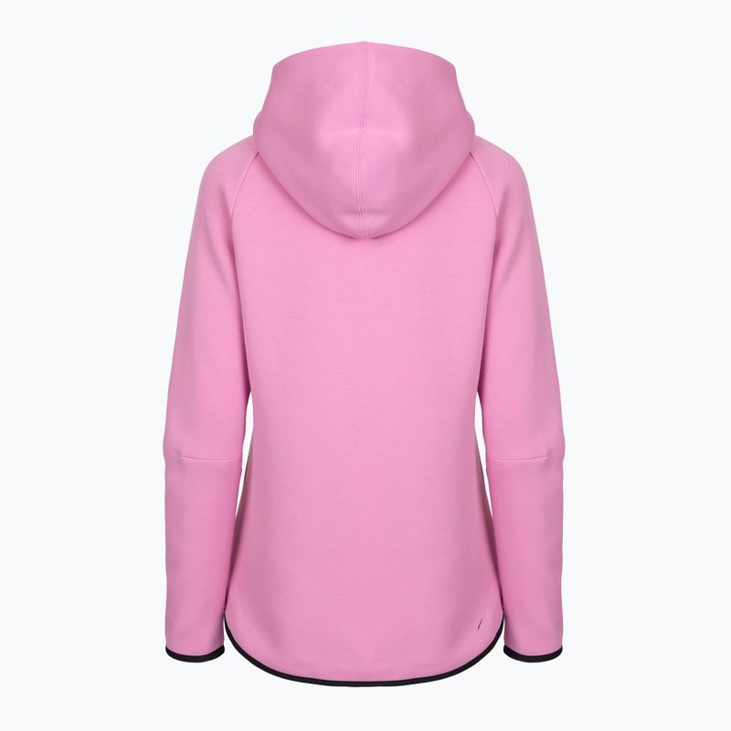 Дамски суитшърт Nike Sportswear Tech Fleece Windrunner light magenta/black 5