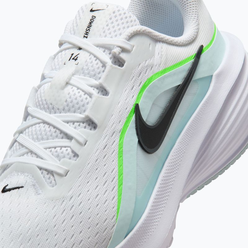 Мъжки обувки за бягане Nike Downshifter 14 white/glacier blue/green strike/black 7
