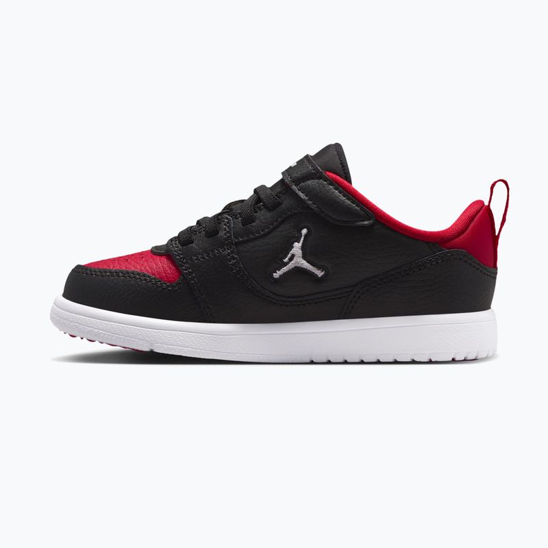 Детски обувки Nike Jordan Court Connect Low black/gym red/white 2