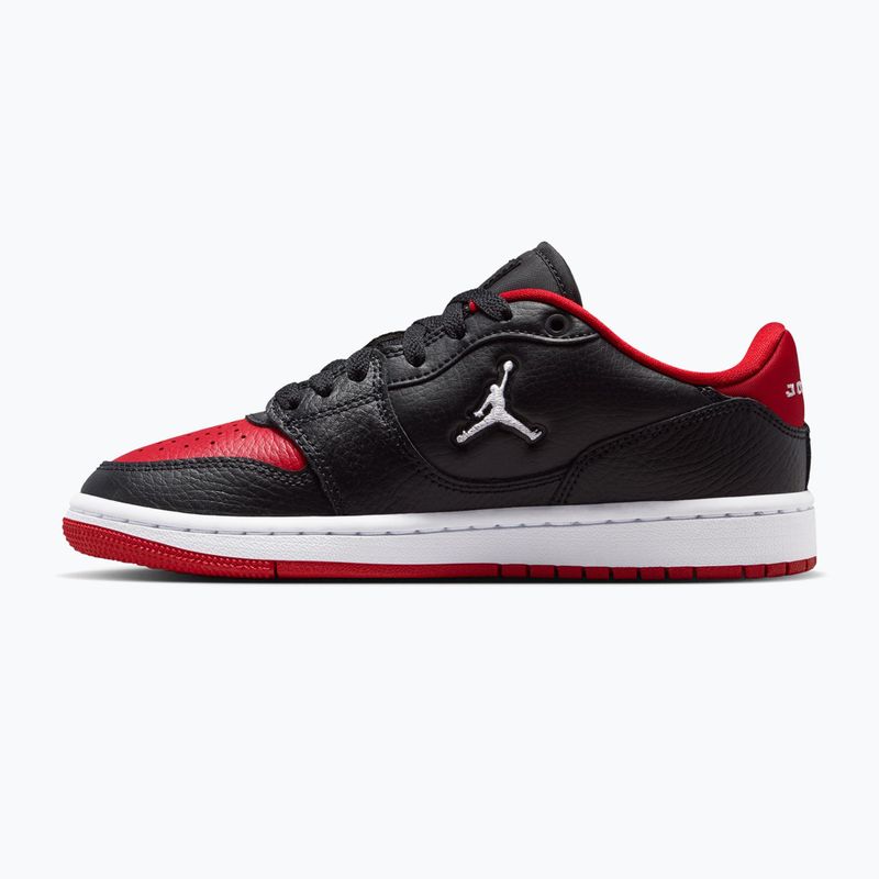 Детски обувки Nike Jordan Court Connect Low black/gym red/white 2