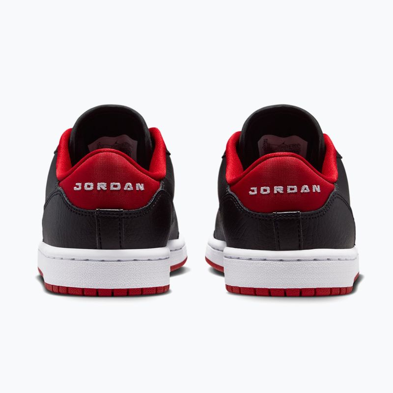 Детски обувки Nike Jordan Court Connect Low black/gym red/white 4