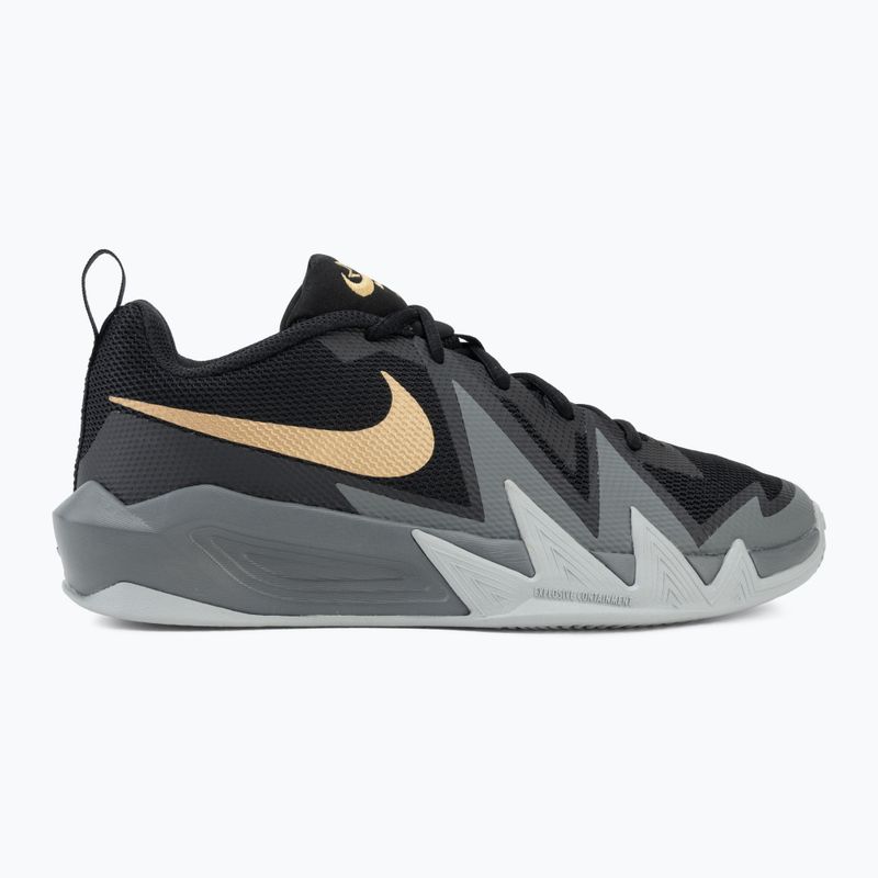Детски обувки Nike S.T. Dynamite black/wolf grey/smoke grey/metallic gold 2