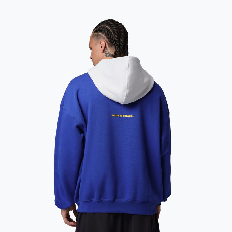Мъжки суитшърт Nike Jordan Brooklyn Fleece old royal/white 3