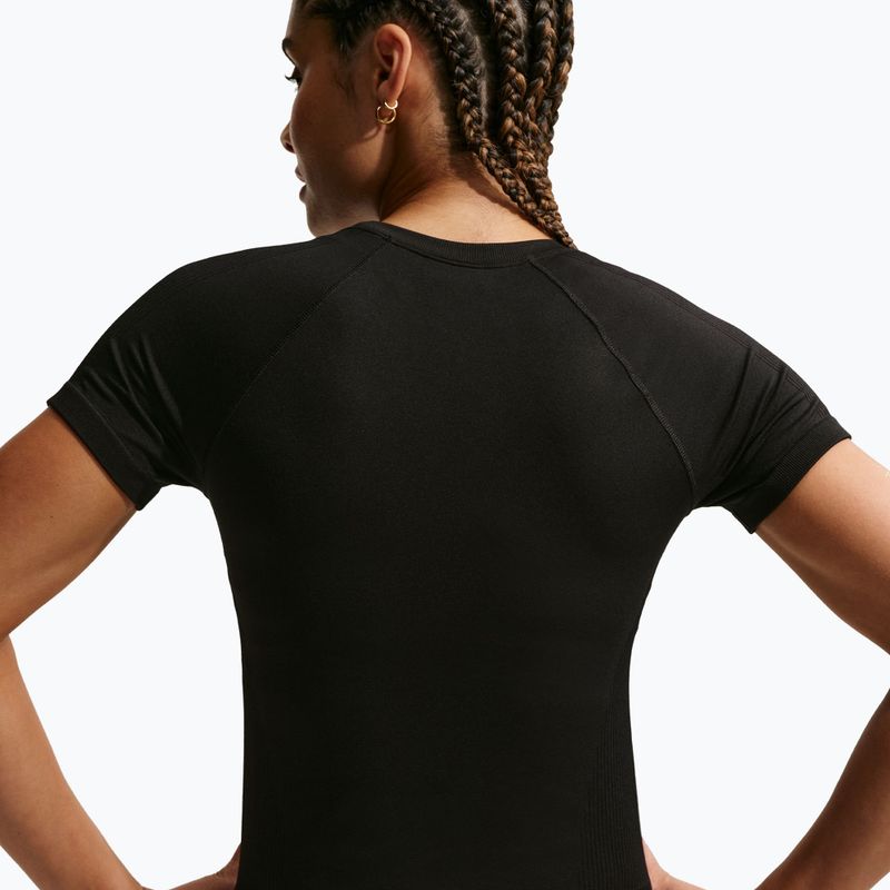 Дамска тренировъчна тениска Nike Pro Seamless Dri-Fit black 5