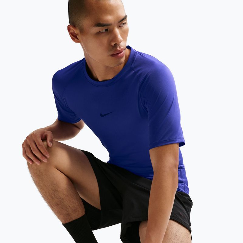 Мъжка тренировъчна тениска Nike Pro Dri-Fit Tight Fitness persian violet/black 6