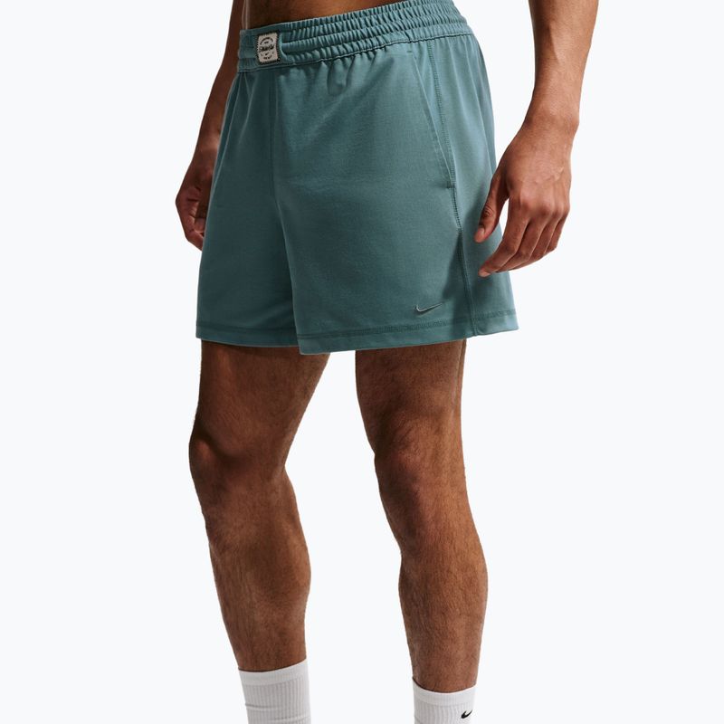 Мъжки къси панталони/шорти Nike Athletic Club Dri-Fit 5" mineral slate/pale ivory/mineral slate 5