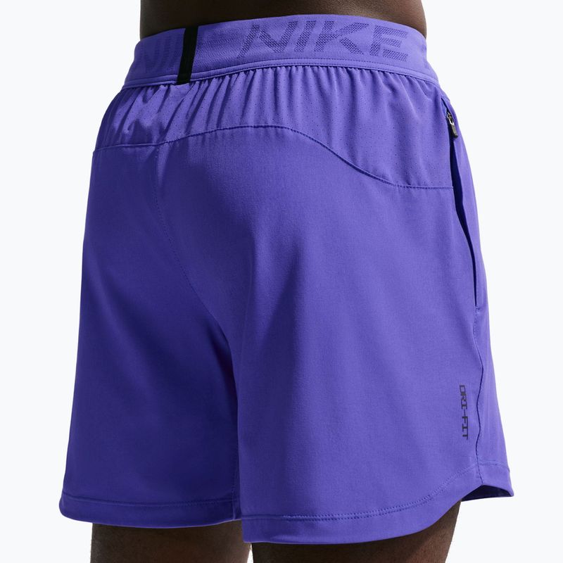 Мъжки къси панталони/шорти Nike Pro Training Dri-Fit 6" persian violet/black 6