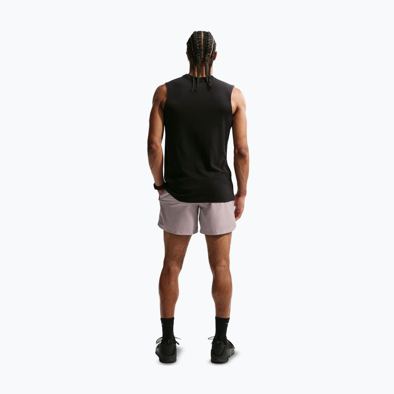 Мъжки къси панталони/шорти Nike Pro Training Dri-Fit 6" light violet ore/black 3