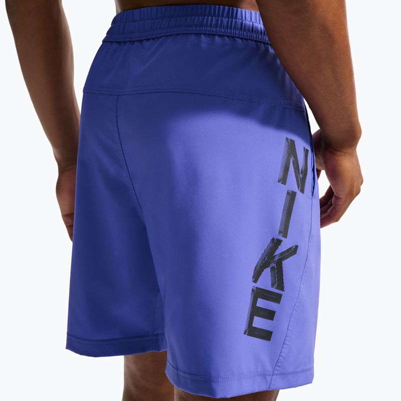 Мъжки тренировъчни шорти Nike Form Dri-Fit Versatile 7" persian violet/black 5