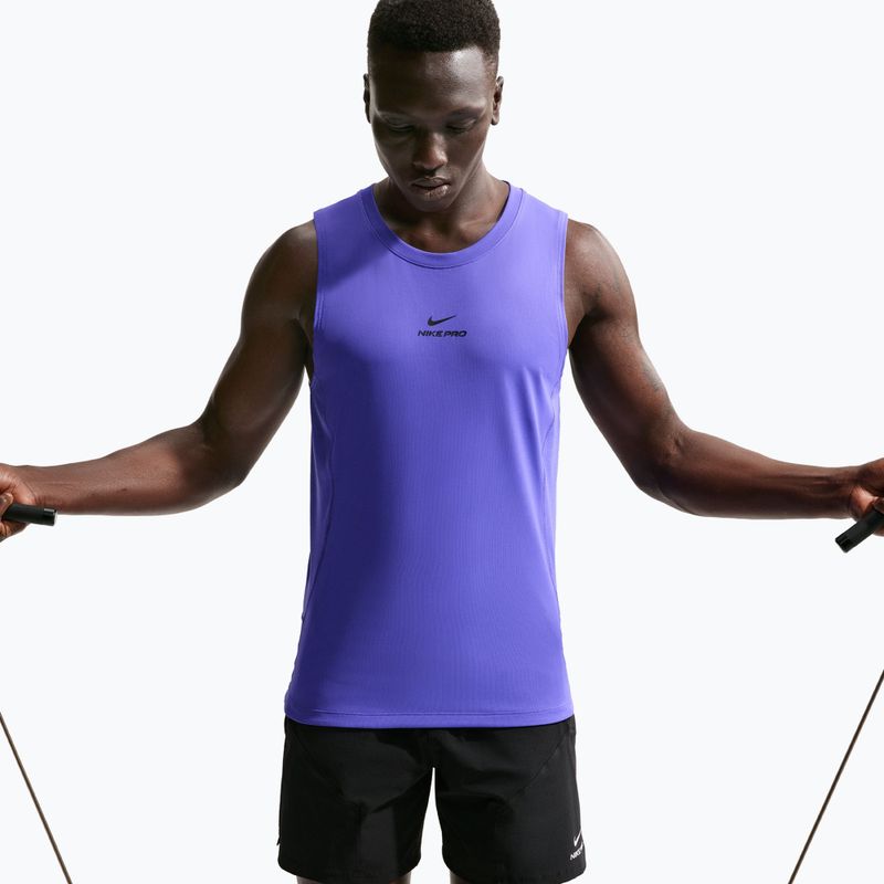 Мъжка тренировъчна тениска Nike Pro Training Dri-Fit persian violet/black 6