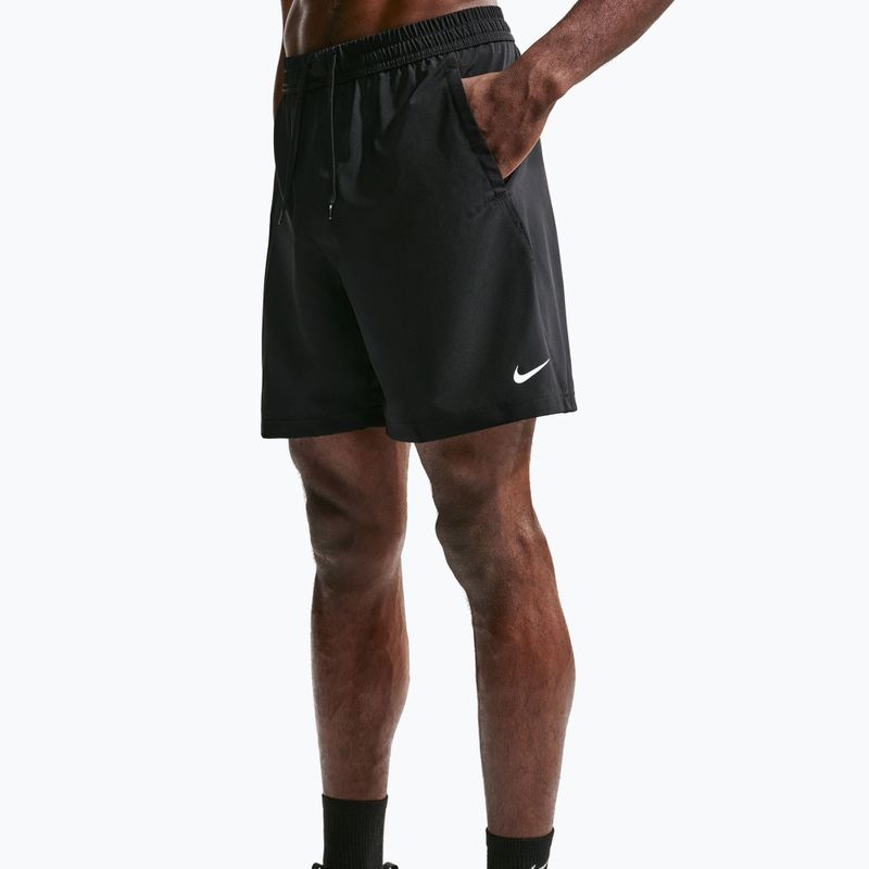 Мъжки тренировъчни шорти Nike Form Dri-Fit Versatile 7" black/white 4