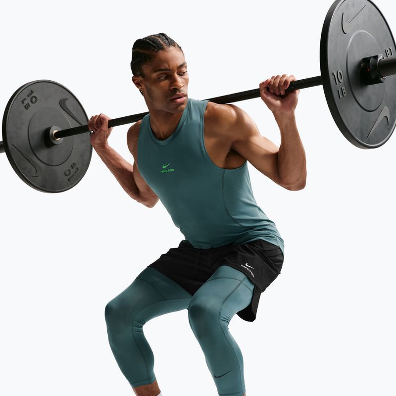 Мъжки тренировъчен клин Nike Pro Dri-Fit 3/4 Tight Fitness mineral slate/black 6