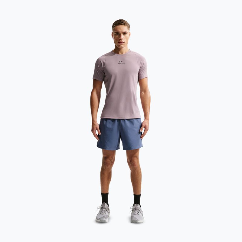 Мъжка тренировъчна тениска Nike Pro Training Dri-Fit light violet ore/black 2