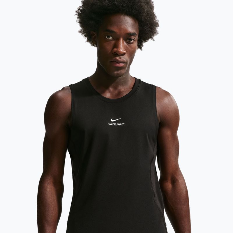 Мъжка тренировъчна тениска Nike Pro Training Dri-Fit black/white 4