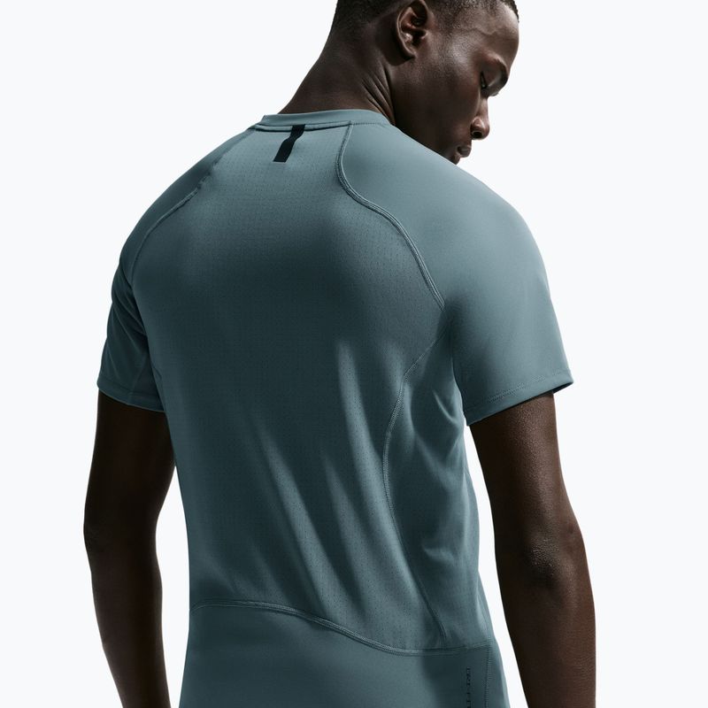 Мъжка тренировъчна тениска Nike Pro Training Dri-Fit mineral slate/green strike 5
