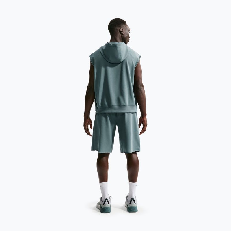 Мъжки суитшърт за тренировка Nike Athletic Club Dri-Fit Sleeveless Hoodie mineral slate/mineral slate 3