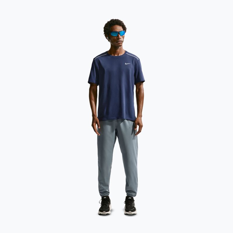 Мъжка тениска за бягане Nike Miler Dri-Fit UV midnight navy 2