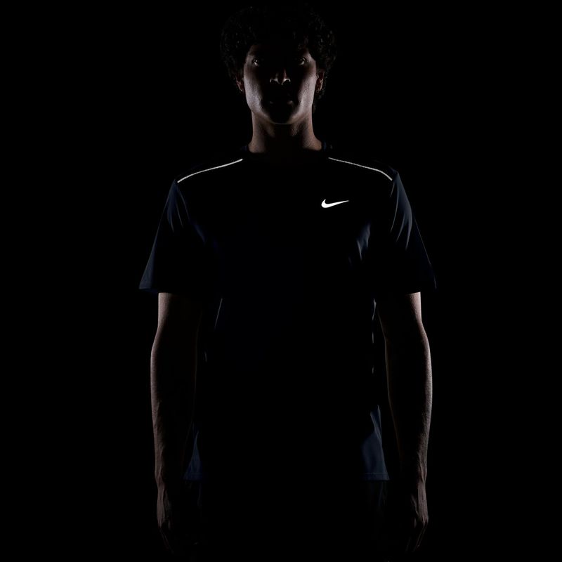 Мъжка тениска за бягане Nike Miler Dri-Fit UV midnight navy 7