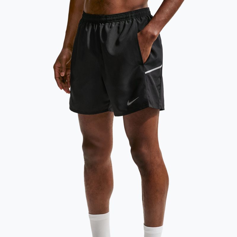 Мъжки шорти за бягане Nike Miler Dri-Fit 2in1 5" black/black 5