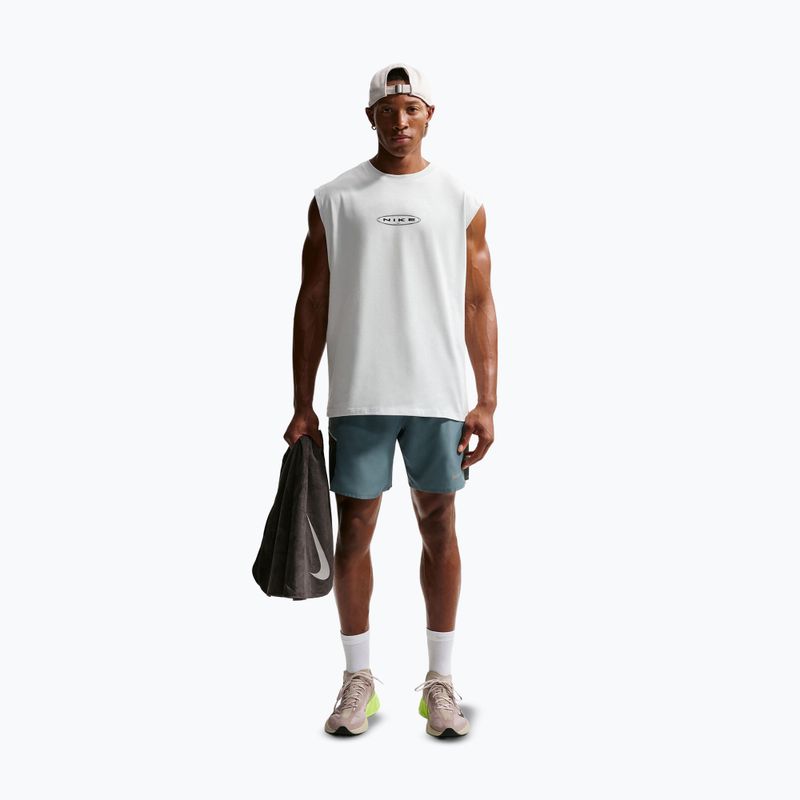 Мъжки шорти за бягане Nike Miler Dri-Fit Brief Lined7" mineral slate 2