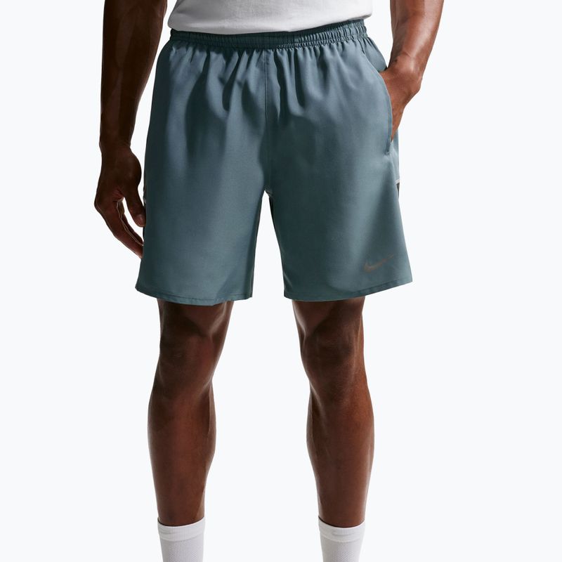 Мъжки шорти за бягане Nike Miler Dri-Fit Brief Lined7" mineral slate 5
