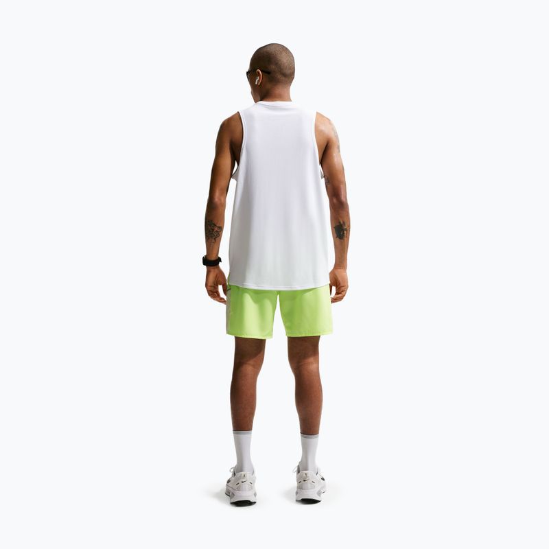 Мъжки шорти за бягане Nike Miler Dri-Fit Brief Lined7" volt ice/barely volt 3